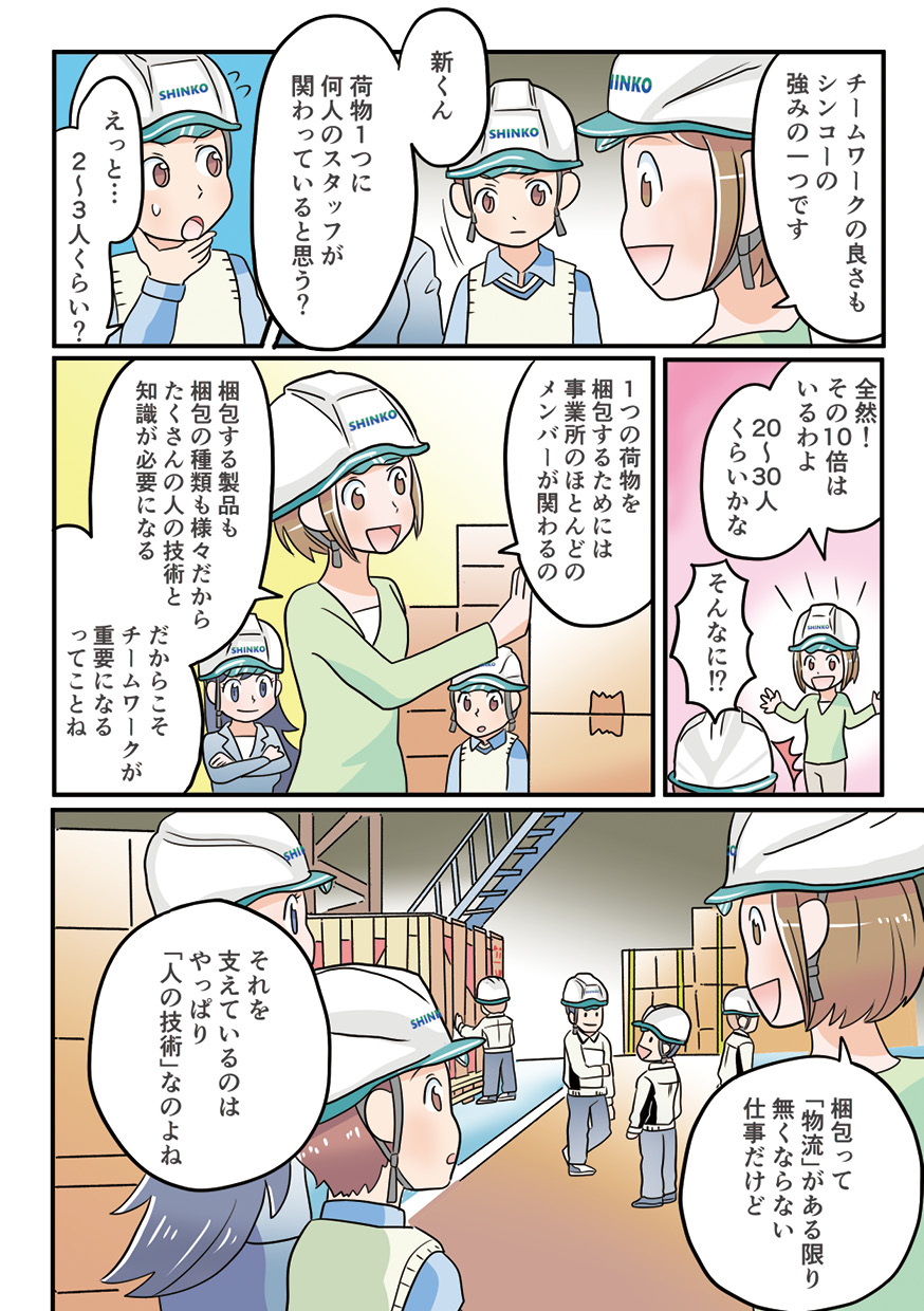 マンガでわかるシンコーの仕事